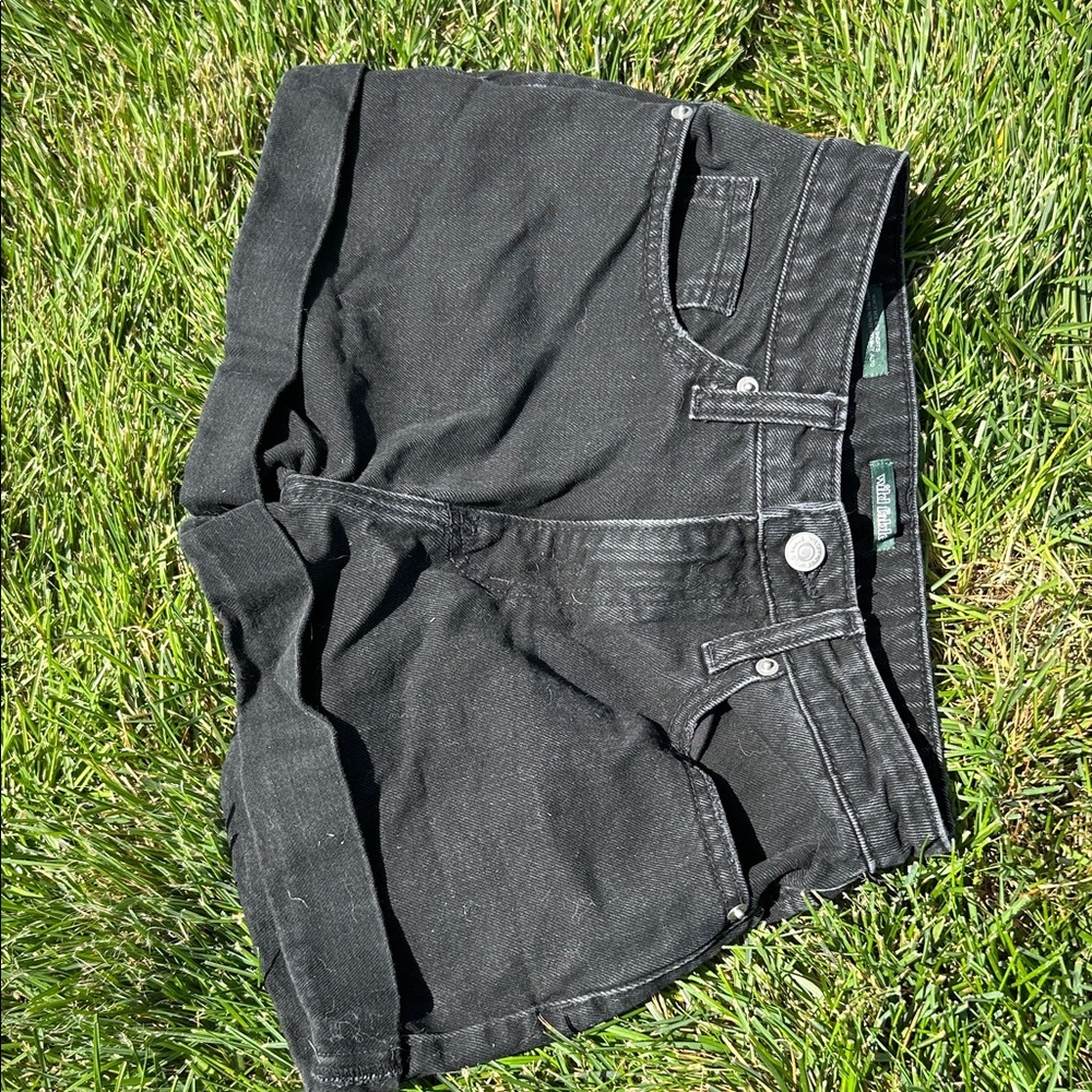 Wild Fable Charcoal Denim Shorts
